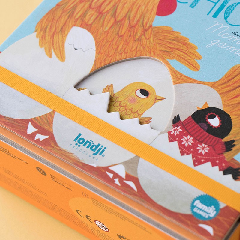 Jeu de mémoire Poules & Poussins Londji – Dès 3 ans