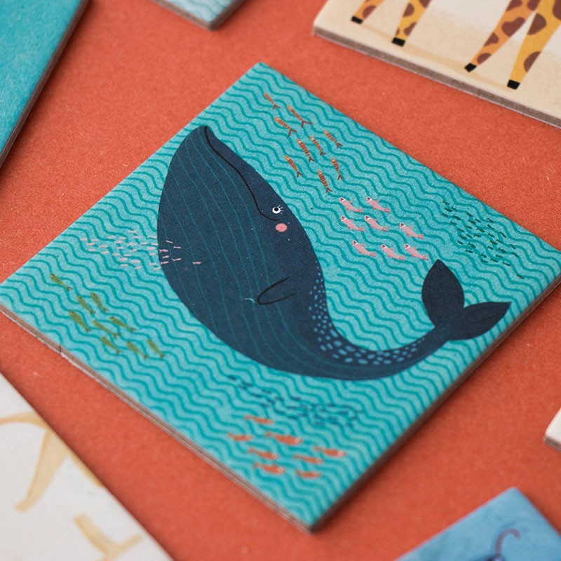 Jeu de mémoire Animaux Sauvages Londji – Dès 3 ans