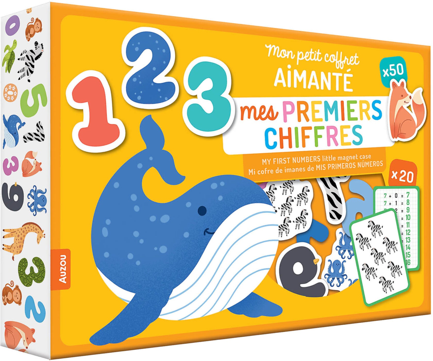 MES PREMIERS CHIFFRES MON PETIT COFFRET AIMANTÉ