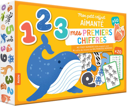 MES PREMIERS CHIFFRES MON PETIT COFFRET AIMANTÉ