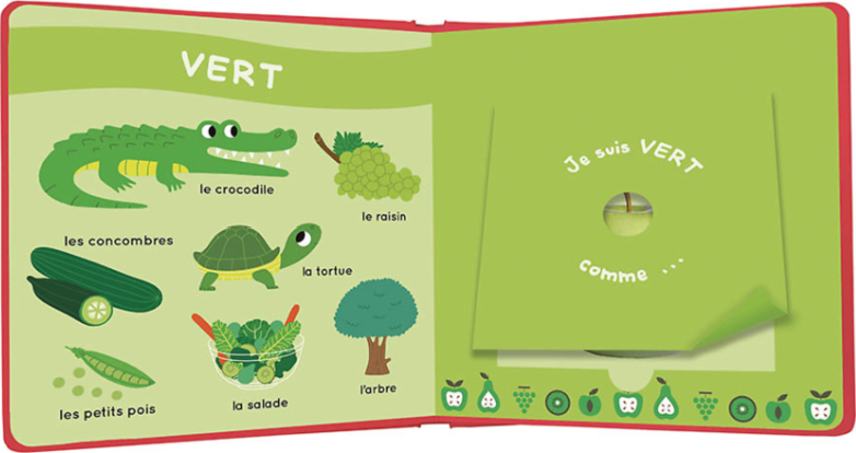 MON LIVRE DES ODEURS ET DES COULEURS - LES FRUITS