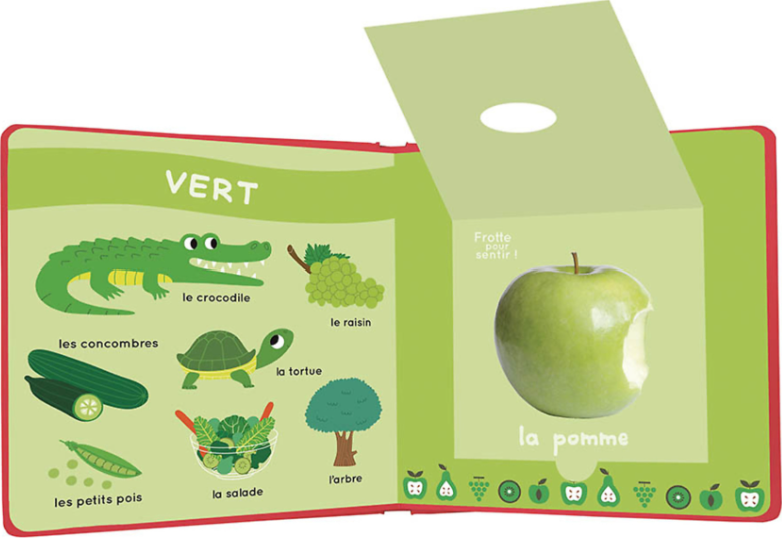 MON LIVRE DES ODEURS ET DES COULEURS - LES FRUITS