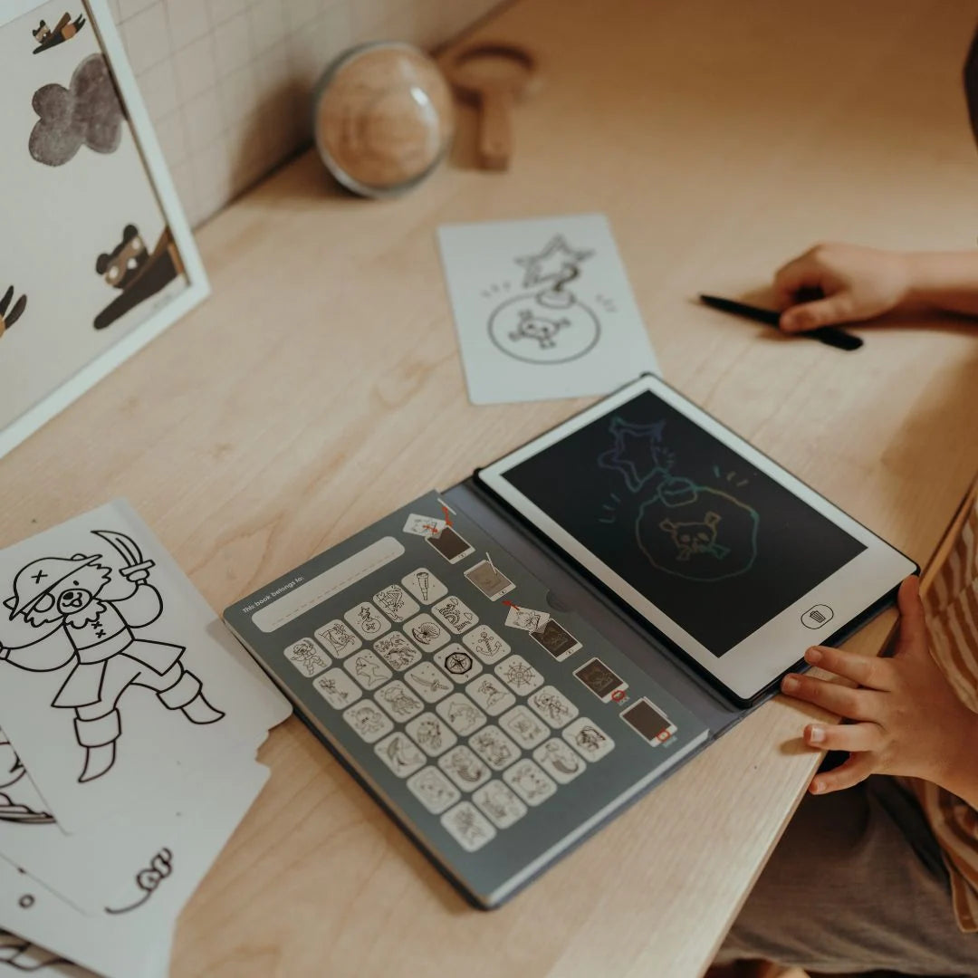 Tablette LCD KIDYDRAW-MINI – Océan et Pirate