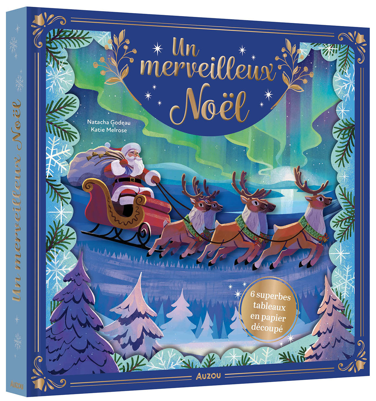 Un merveilleux Noël – Papiers découpés