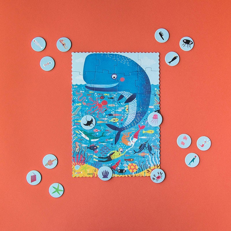 Pocket Puzzle Mon Petit Océan Londji – 3 à 5 ans