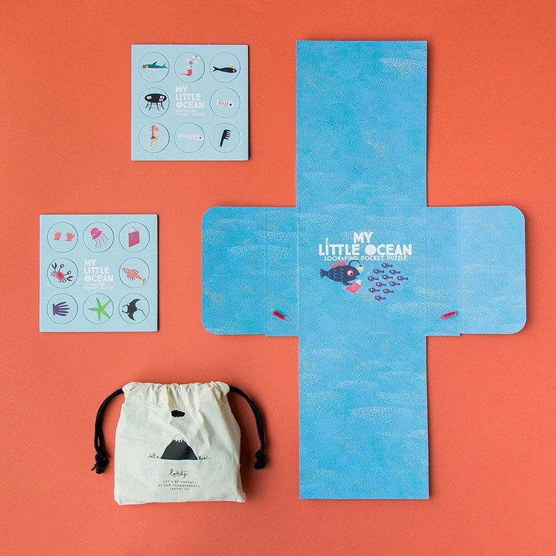 Pocket Puzzle Mon Petit Océan Londji – 3 à 5 ans