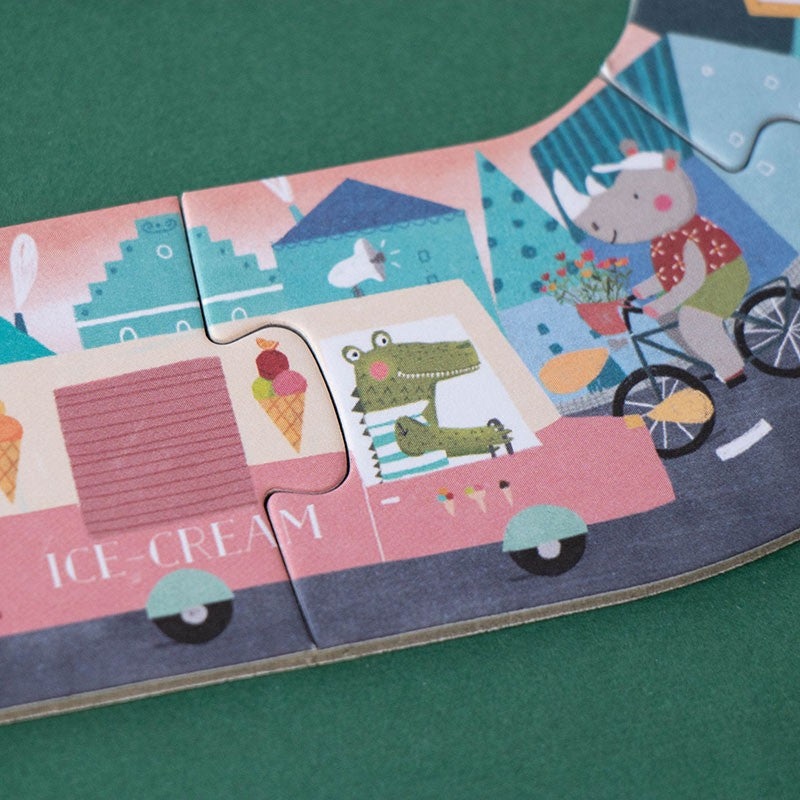 Pocket Puzzle Petit Voyage Londji – 3 à 5 ans