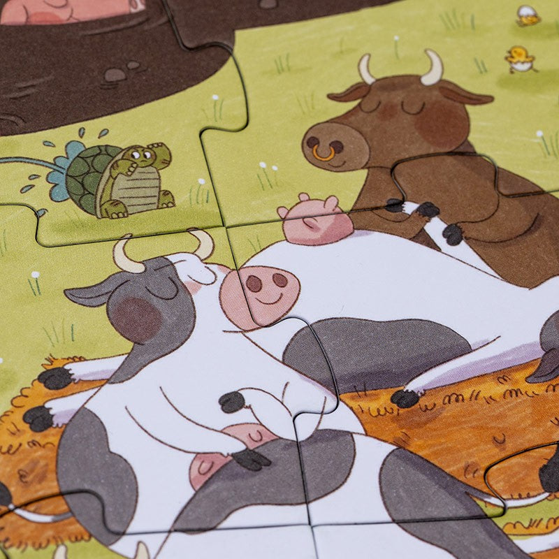 Puzzle Farmtastic Londji – 36 pièces | Dès 3 ans