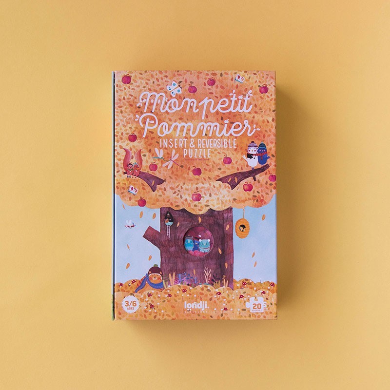 Puzzle Mon Petit Pommier Londji – Réversible | Dès 3 ans