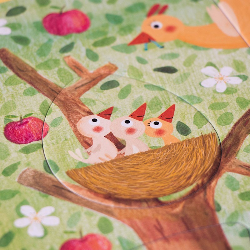 Puzzle Mon Petit Pommier Londji – Réversible | Dès 3 ans