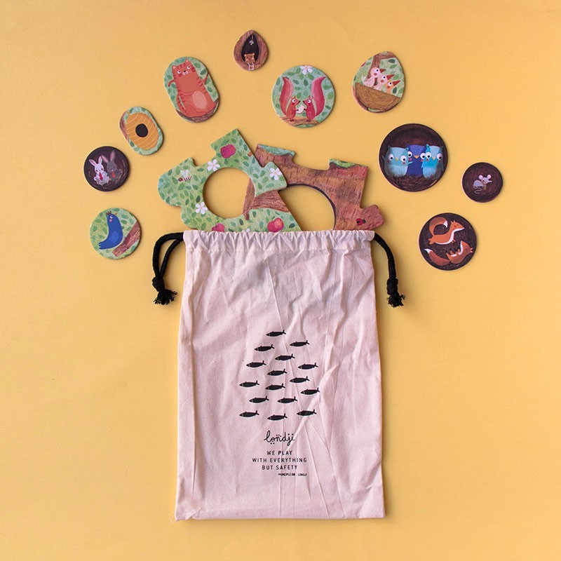 Puzzle Mon Petit Pommier Londji – Réversible | Dès 3 ans