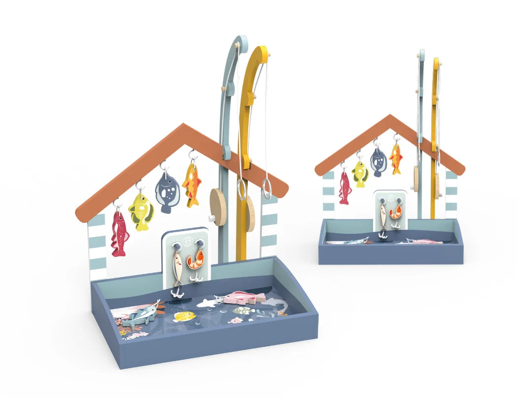 Club de pêche magnétique en bois – Speedy Monkey – Dès 3 ans