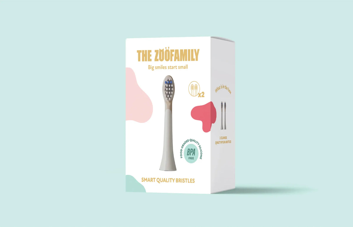 Lot de 2 têtes de brosse de rechange Zoo – The Zoofamily