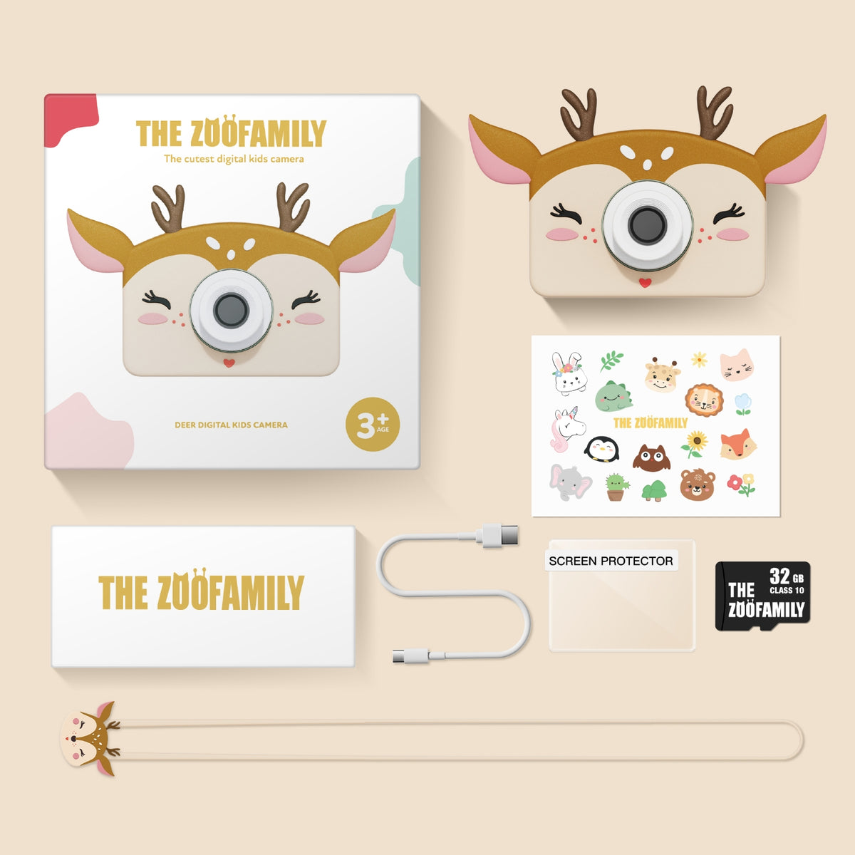 Appareil photo enfant Cerfs – The Zoofamily