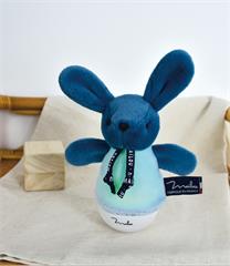 Veilleuse Musicale Lapin Bleu – Culbuto & Lumineuse 16 cm
