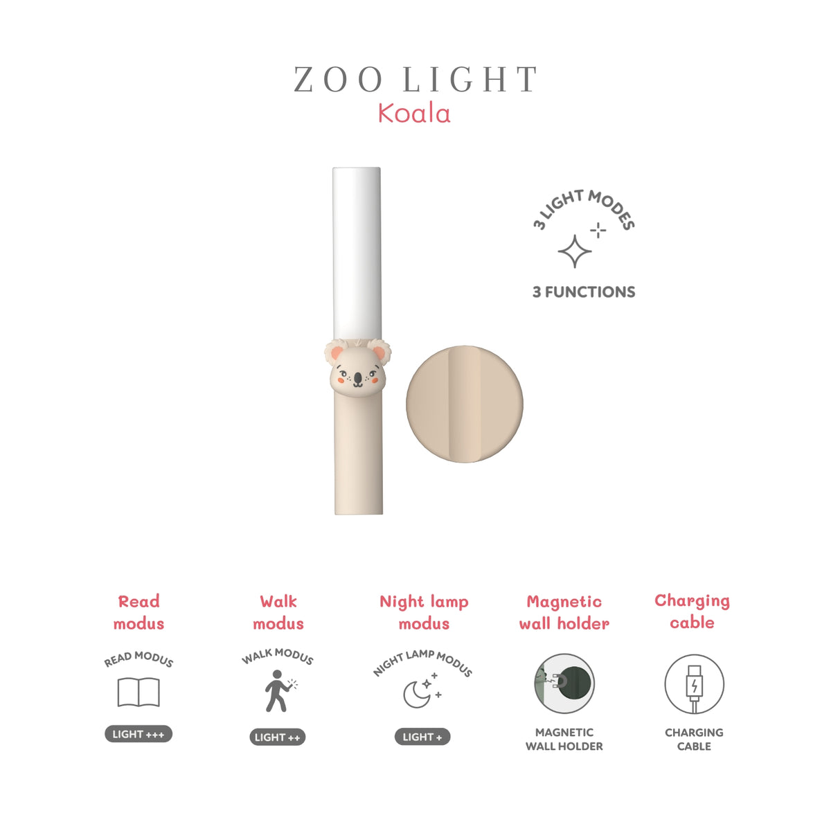 Lampe veilleuse enfant Koala – The Zoofamily