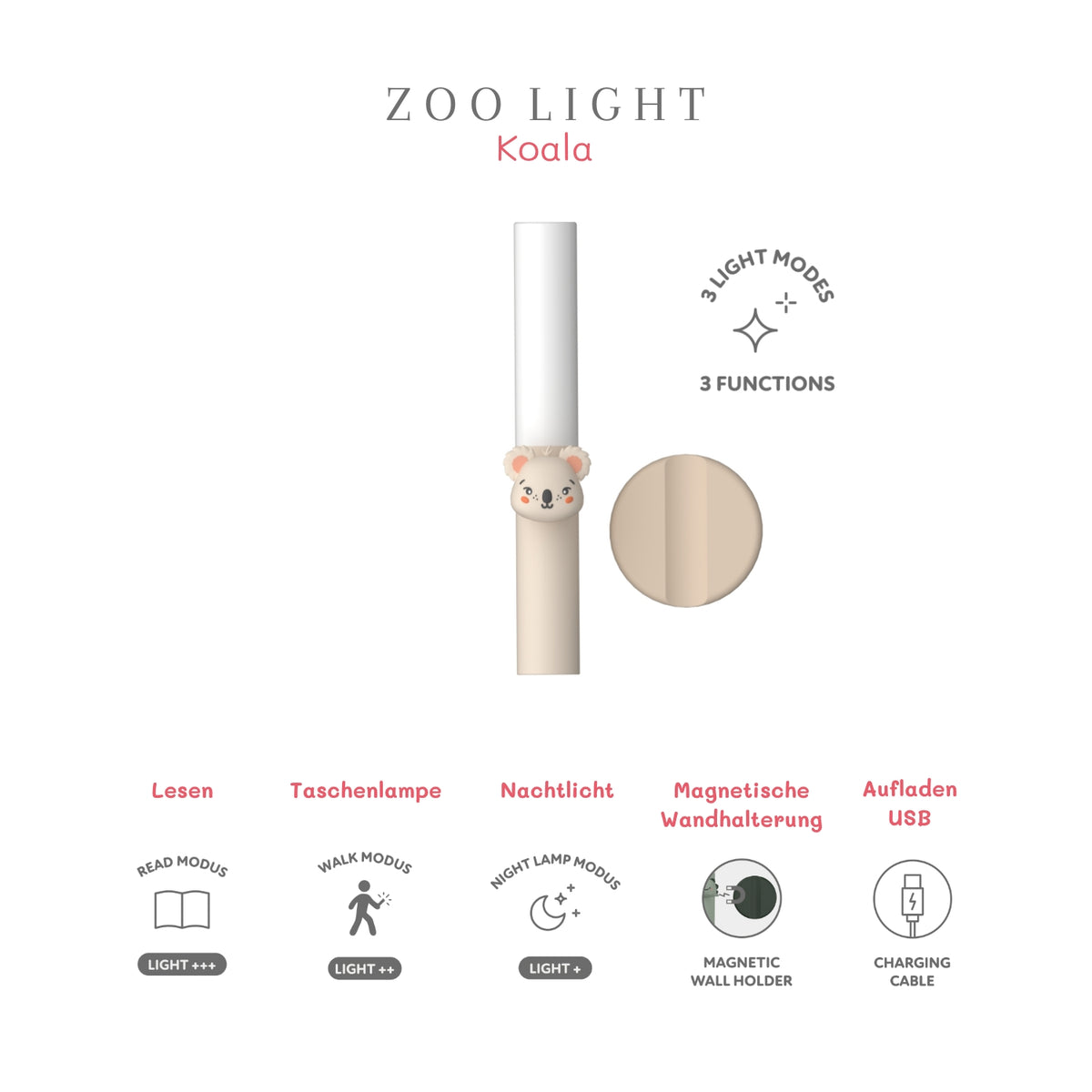 Lampe veilleuse enfant Koala – The Zoofamily