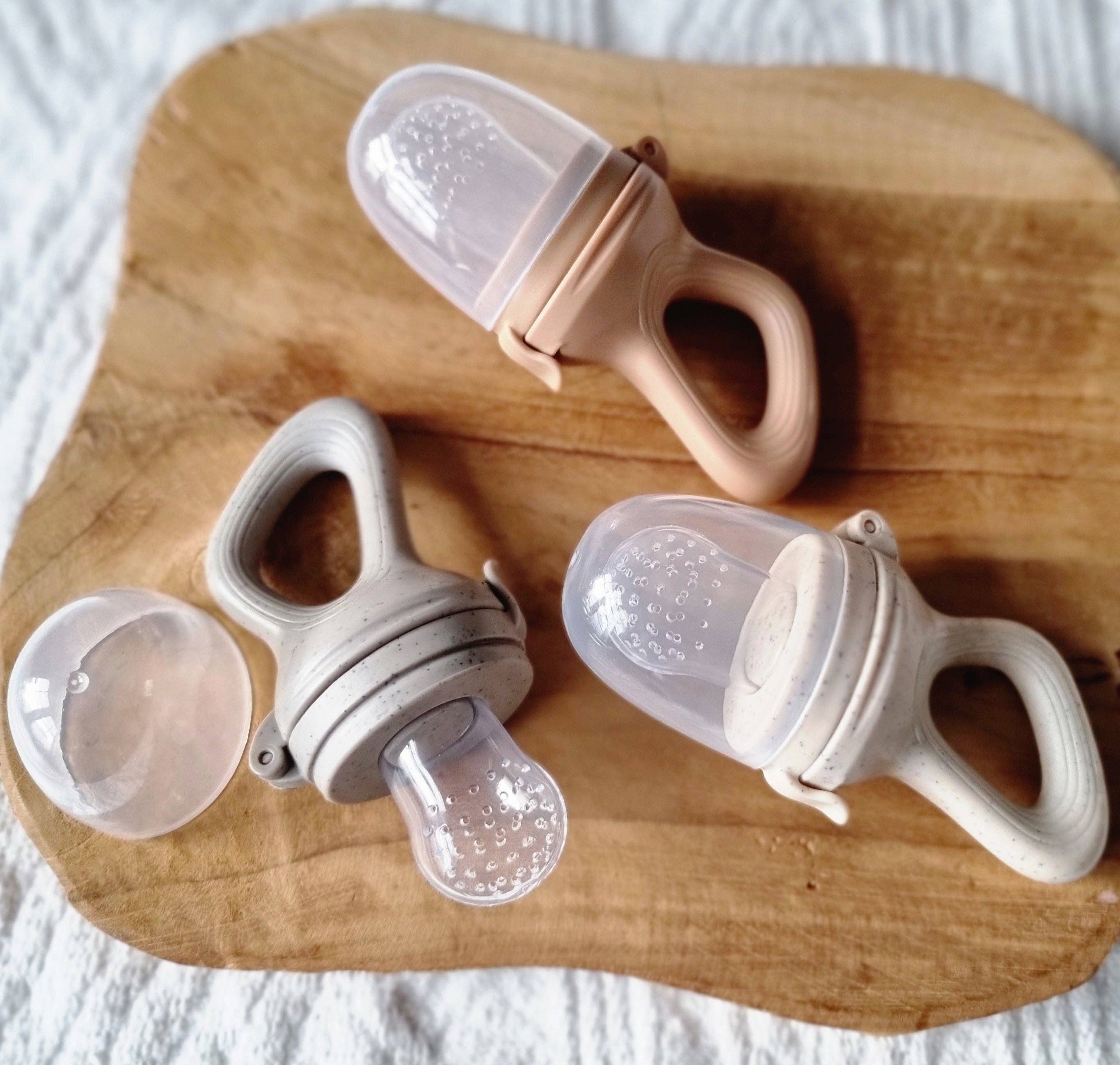 Tétine grignoteuse - gris à pois
