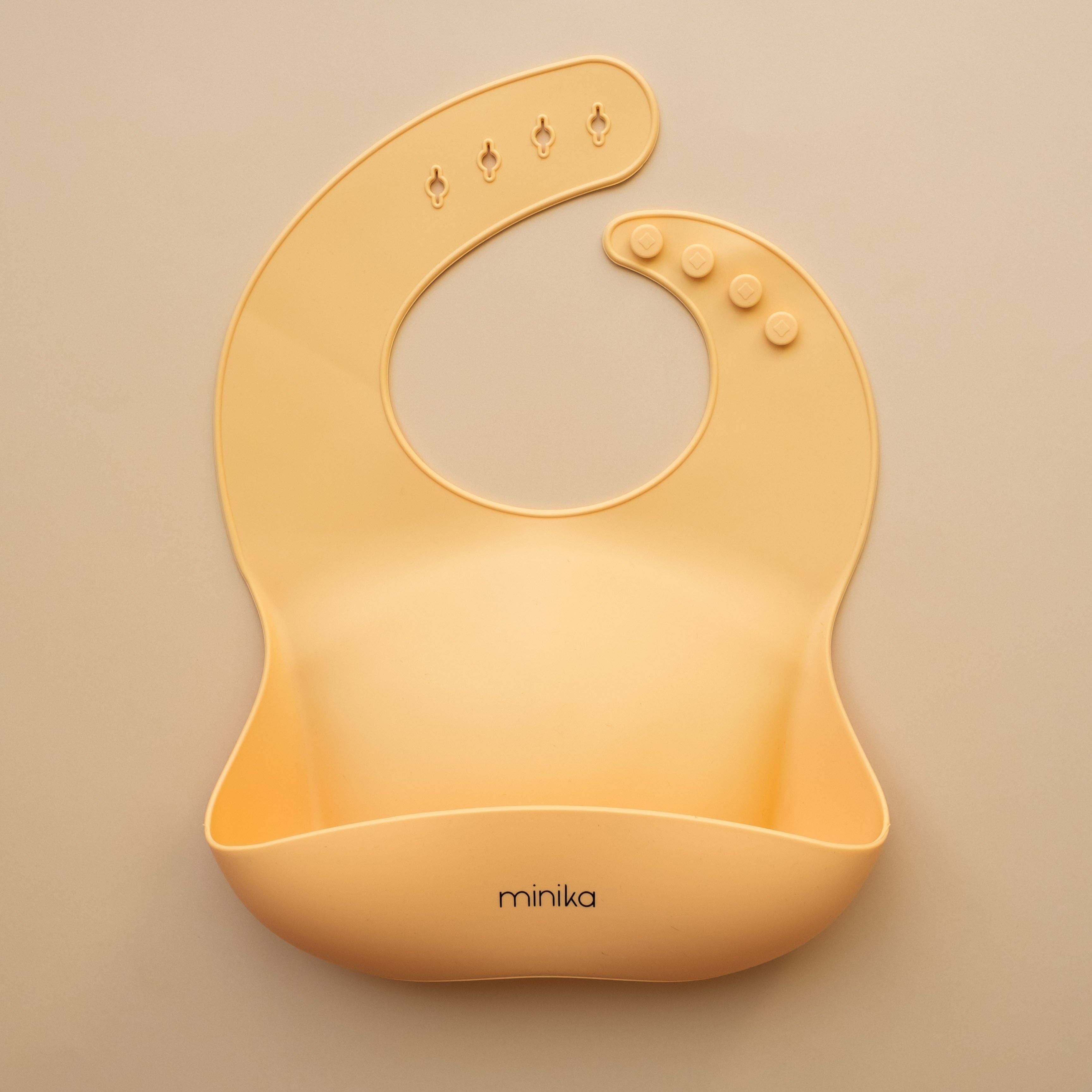 Bavoir en silicone - Sunset