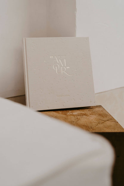 Livre de naissance - Petit Amour Beige