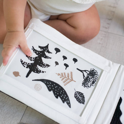 Galerie d’éveil pour bébé avec miroir