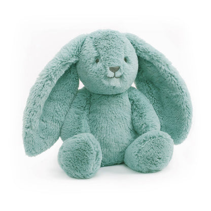 Peluche lapin vert - 34 cm