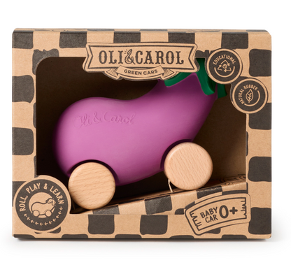 Aubergine Baby Car