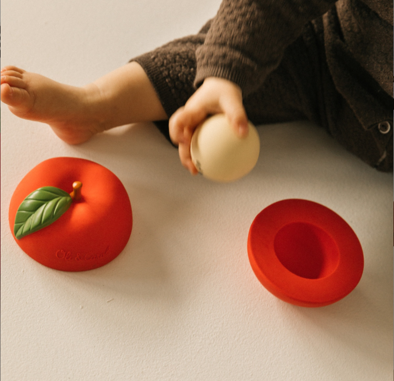 pomme Jouet à Empiler & Balle Sonore