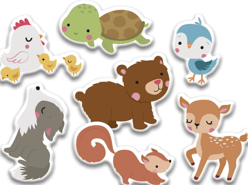 MON PETIT COFFRET AIMANTÉ - LES BÉBÉS ANIMAUX Dès 3 ans