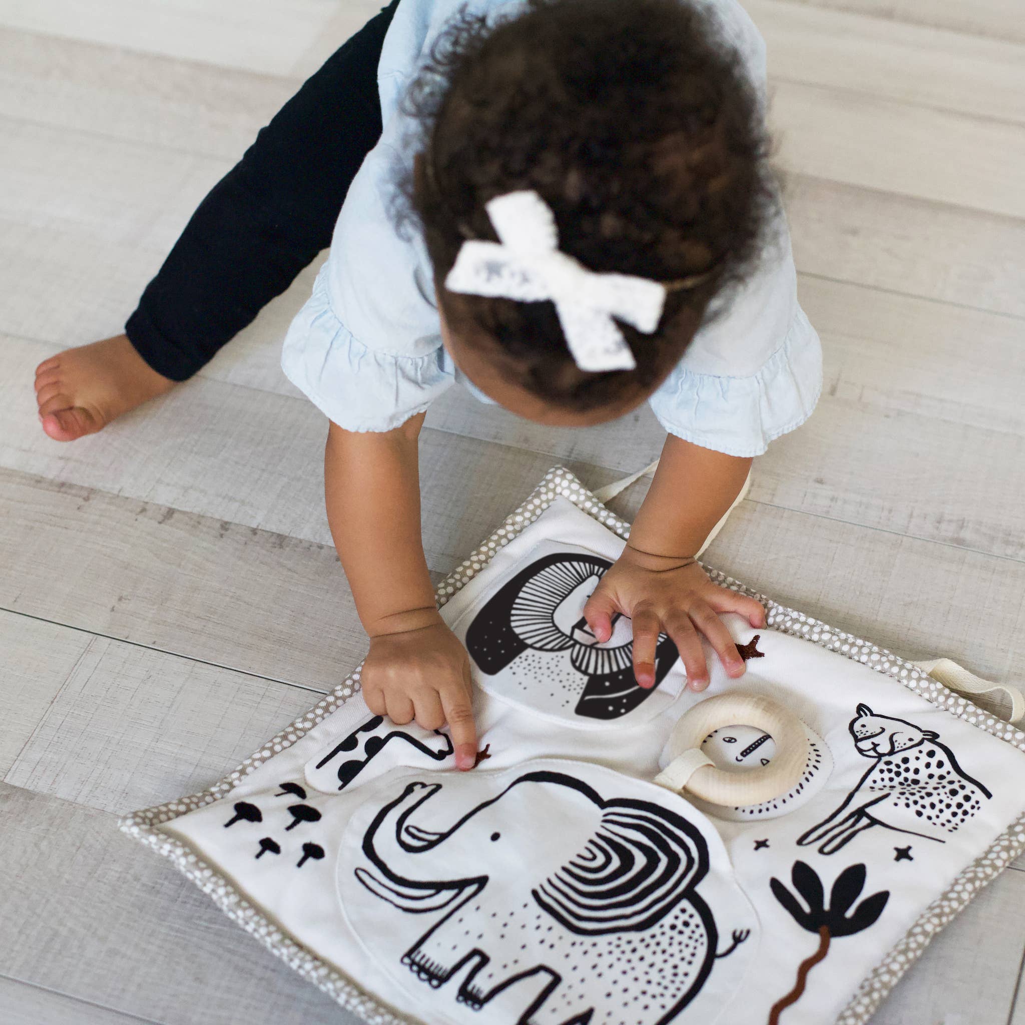 Tapis d'activité pour bébé - Animaux de la savane