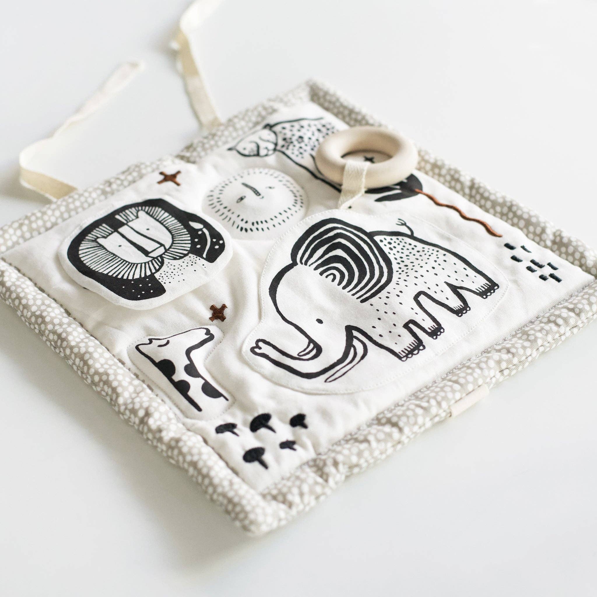 Tapis d'activité pour bébé - Animaux de la savane