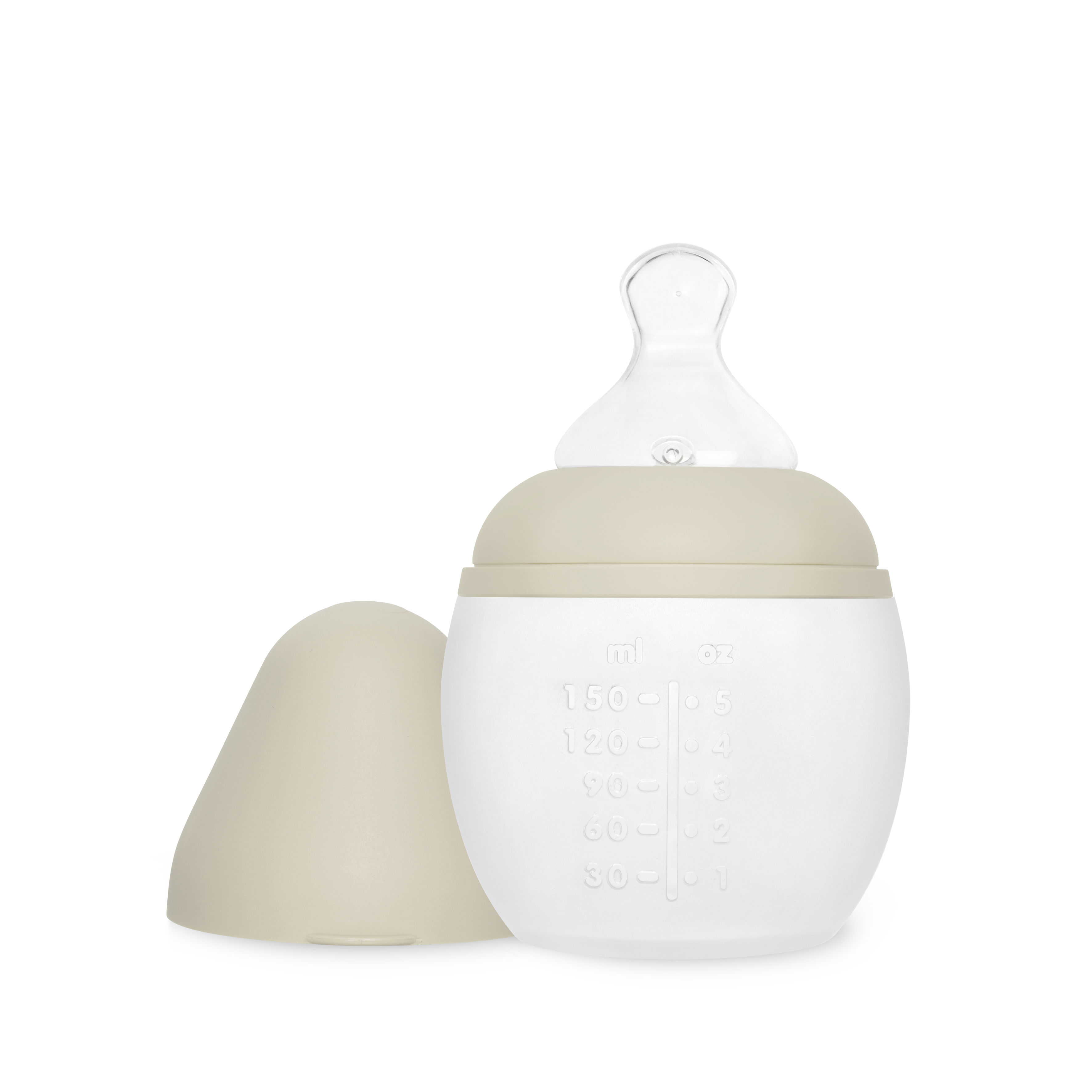 Biberon en silicone 150 ml - Sable