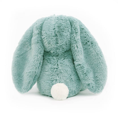 Peluche lapin vert - 34 cm