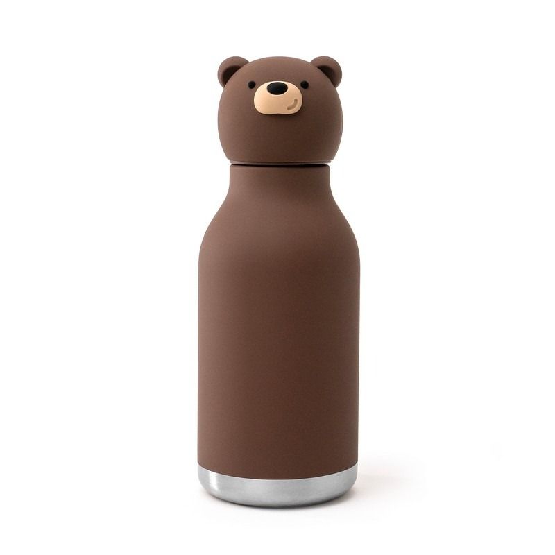 Gourde isotherme Ours brun Bestie - 460 ml
