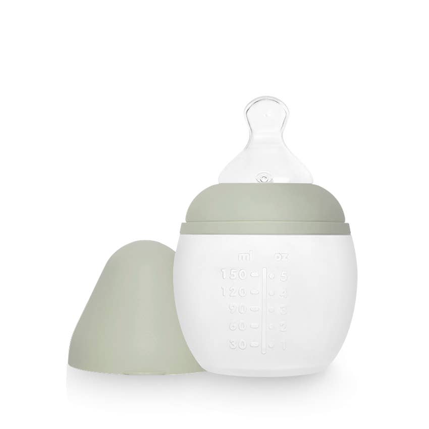 Biberon en silicone 150 ml - Sauge