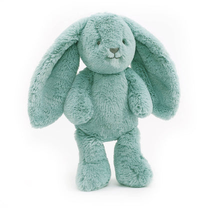 Peluche lapin vert - 34 cm