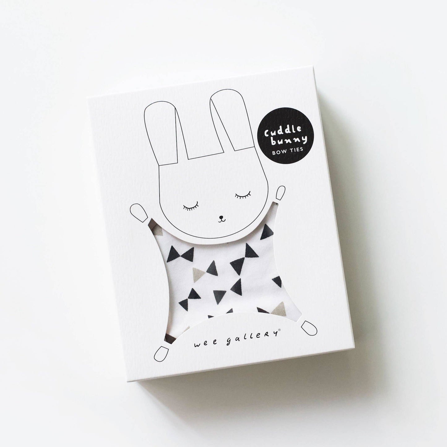 Cuddle Bunny - Nœuds papillon - Doudou en tissu biologique pour bébé