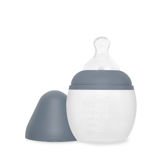 Baby bottle 150ml - 05 Oz: Blue Grey