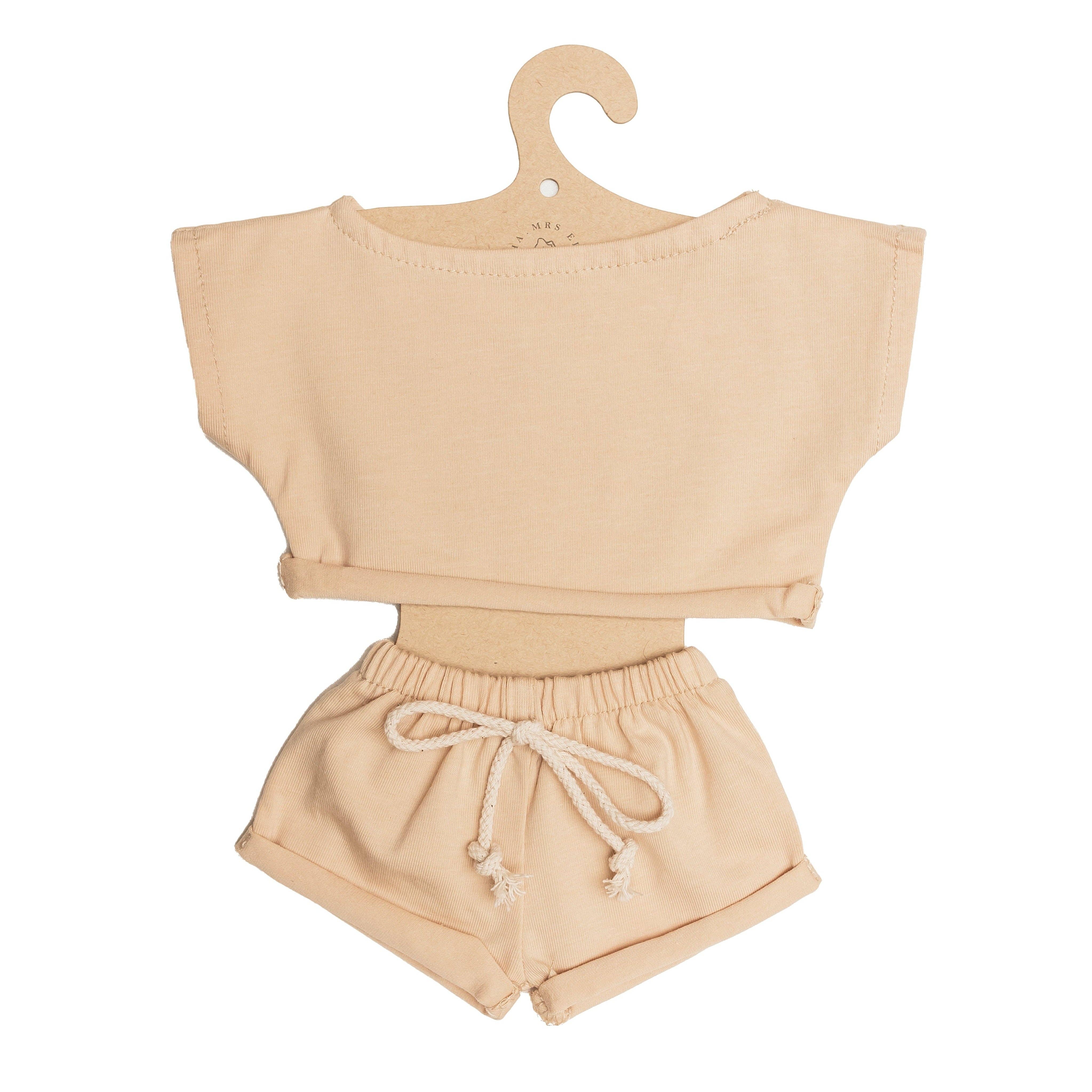 Vêtements pour poupées Ensemble Confort Rose Poudré