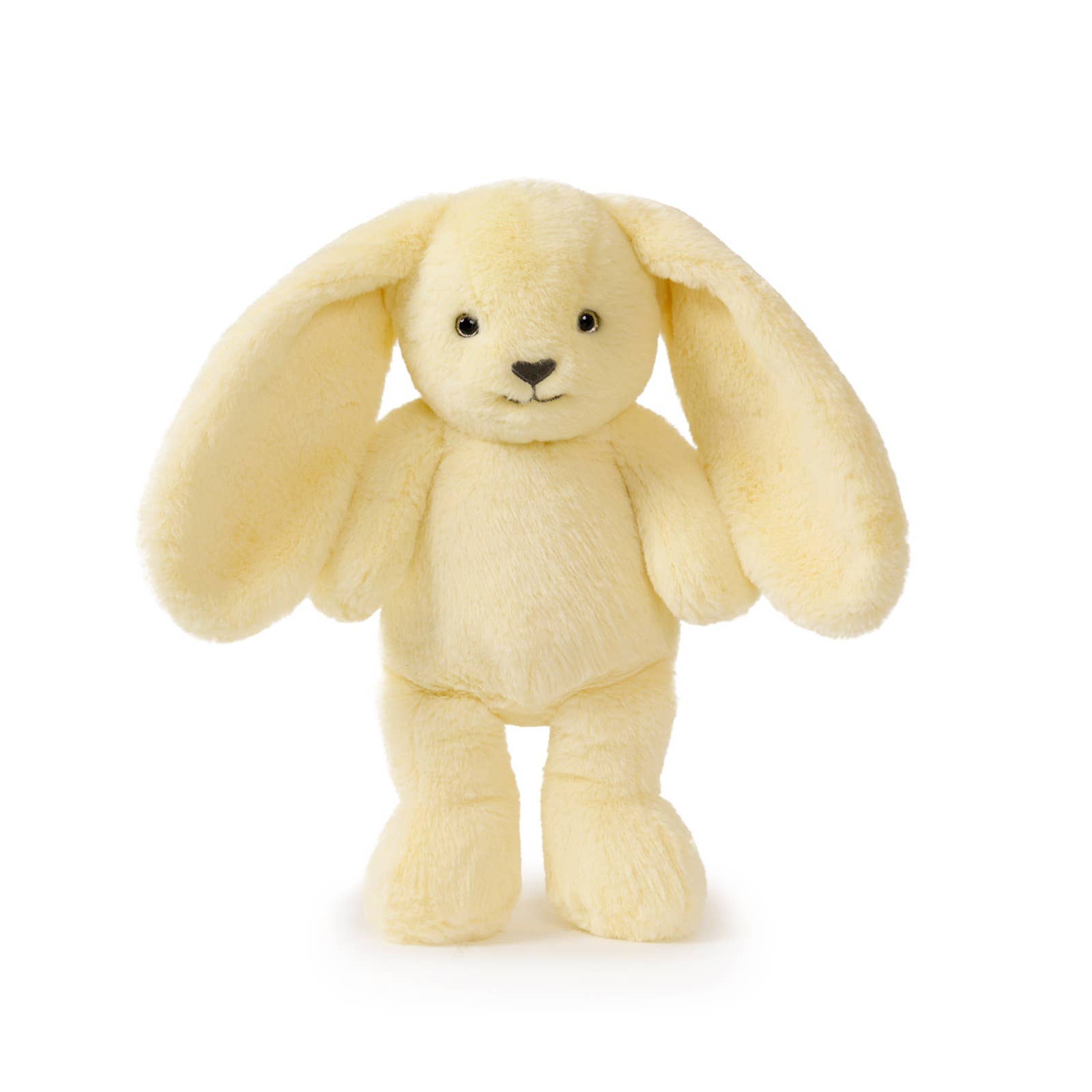 Peluche Lapin jaune - 34 cm