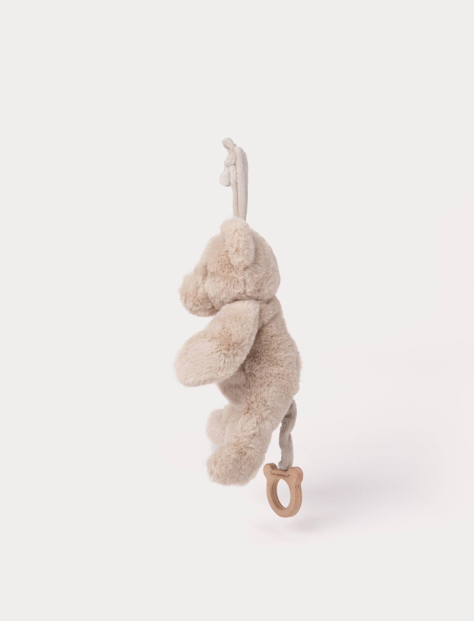 Ours en peluche Teddy, Boîte à musique, Beige