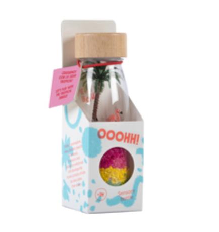 Bouteille sensorielle Flamant Rose