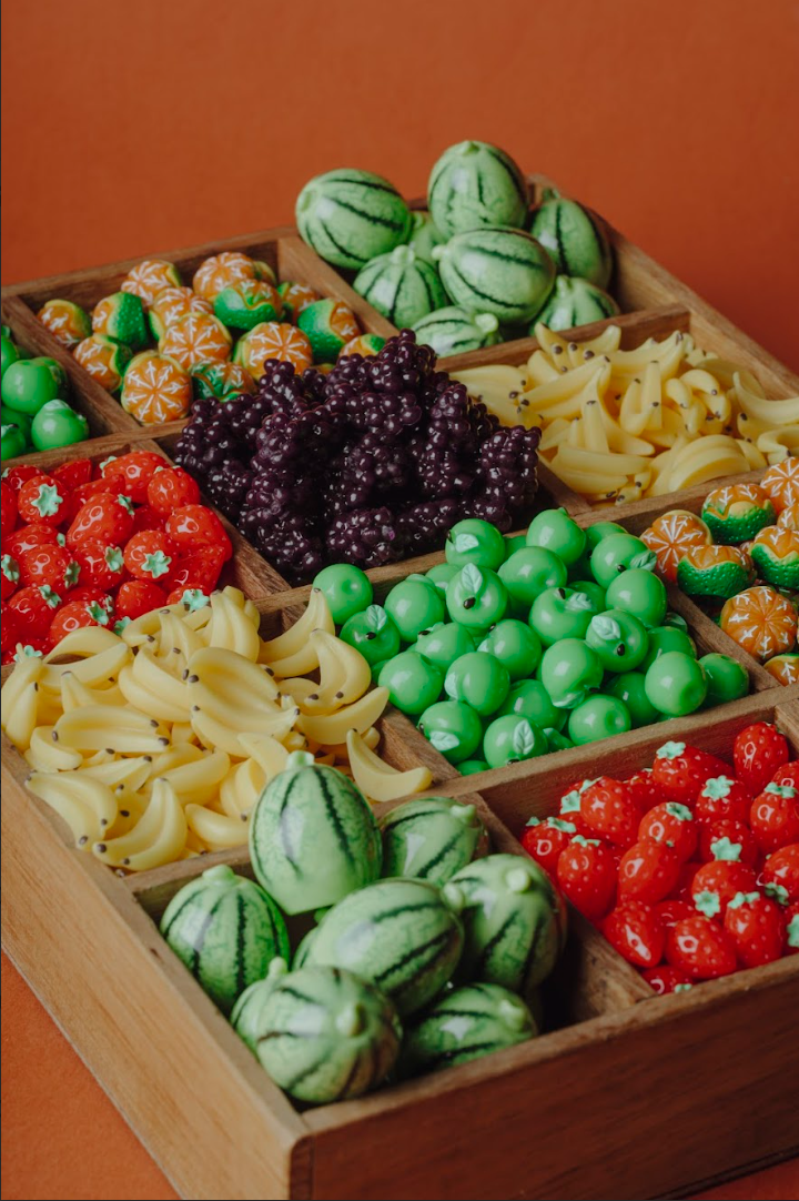 Bouteille sensorielle fruits