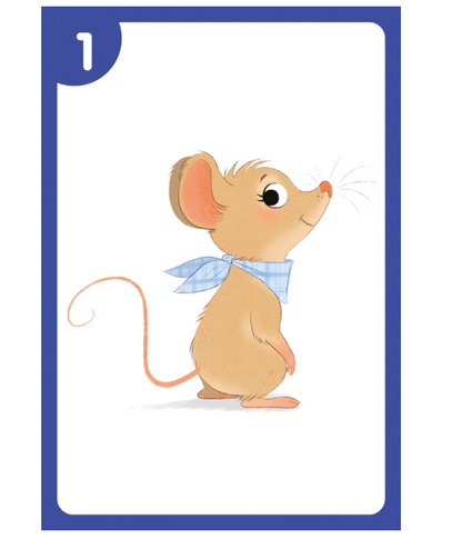 JEU DE CARTES - MON JEU GRISETTE - LA PETITE SOURIS EN MISSION dès 5ans
