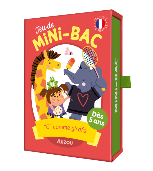 JEU DE CARTES - JEU DU MINI-BAC Dès 5 ans