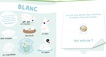 MON LIVRE DES ODEURS ET DES COULEURS - LA NATURE