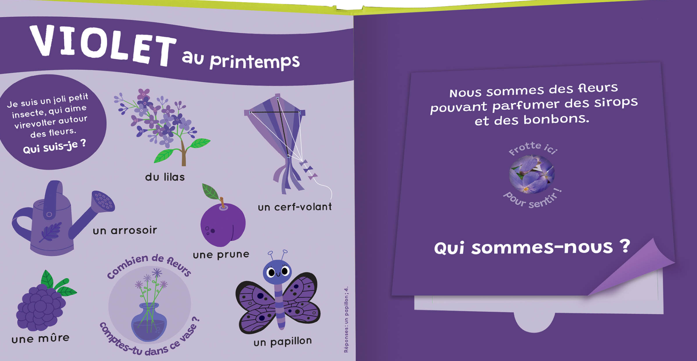 MON LIVRE DES ODEURS ET DES COULEURS - LES SAISONS