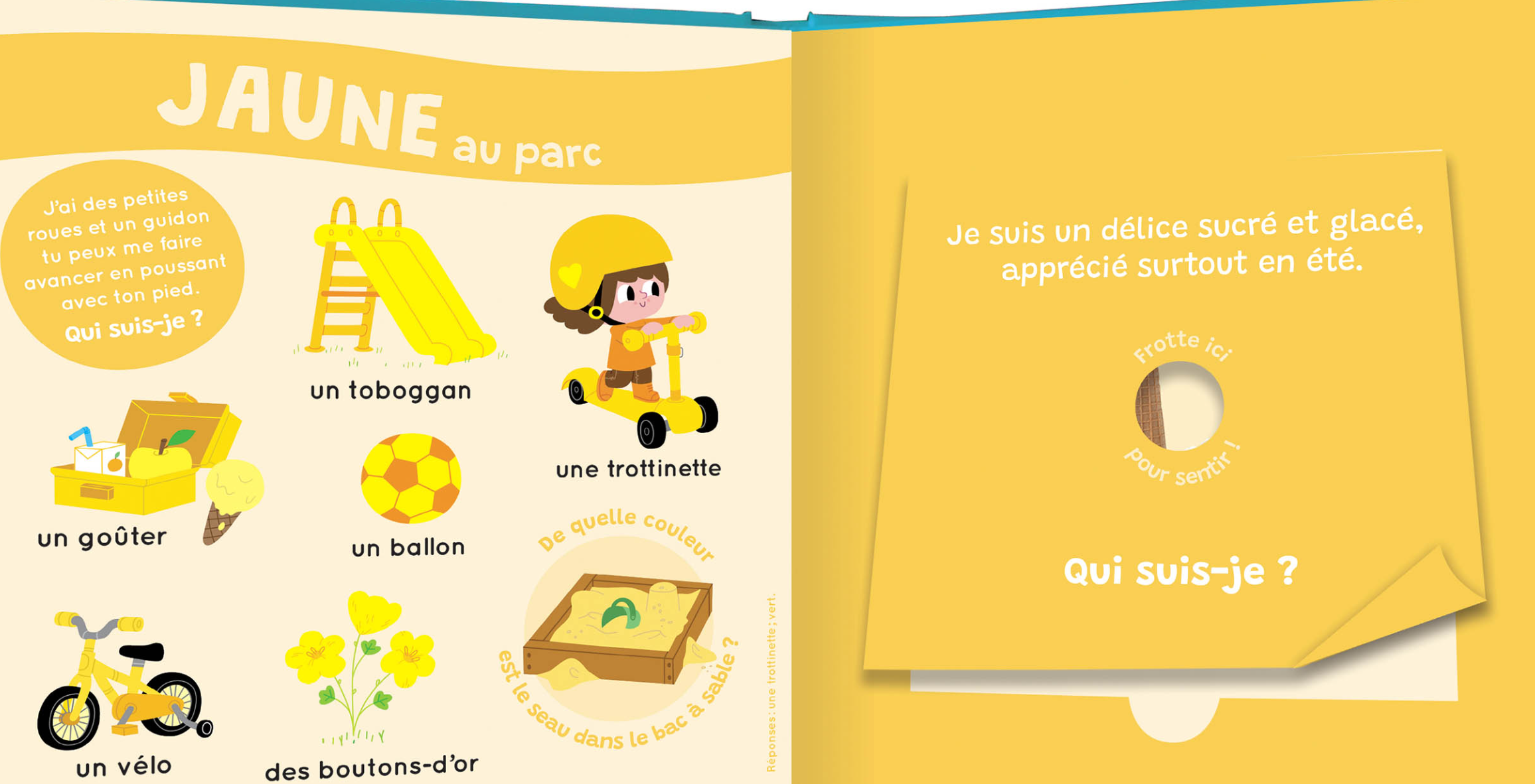 MON LIVRE DES ODEURS ET DES COULEURS - MA JOURNÉE