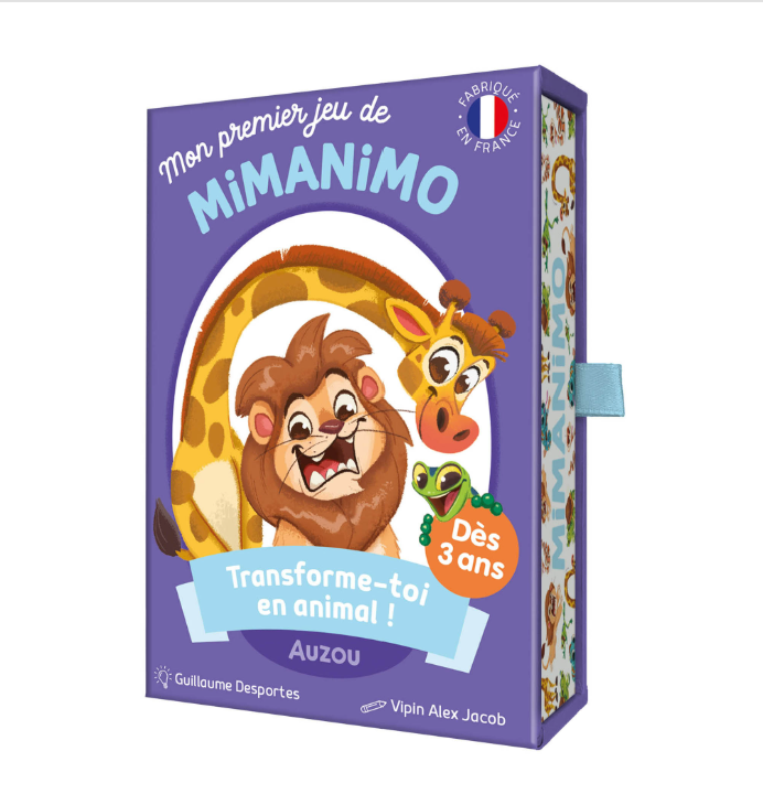 JEU DE CARTES - MON PREMIER JEU DE MIMANIMO Dès 3 ans