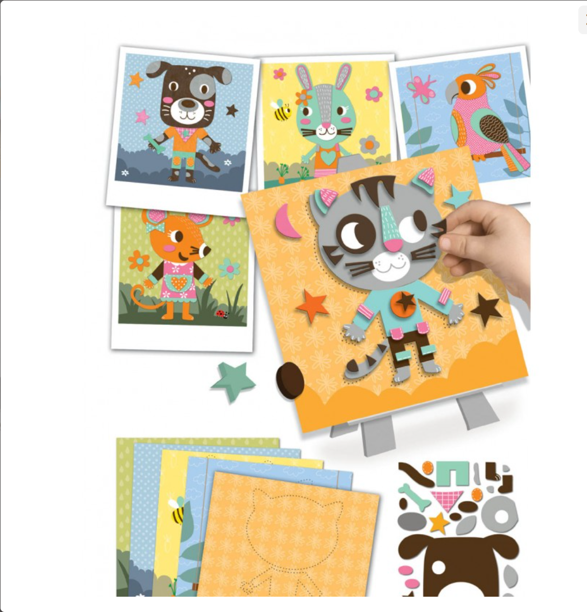 Portraits en relief - animaux familiers